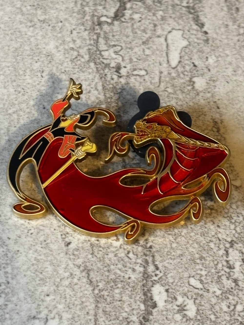 Vintage Disney Being Bad Aladdin Villains Jafar Pin 2004